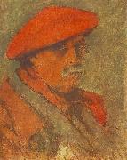 Self-portrait with Red Beret Jozsef Rippl-Ronai